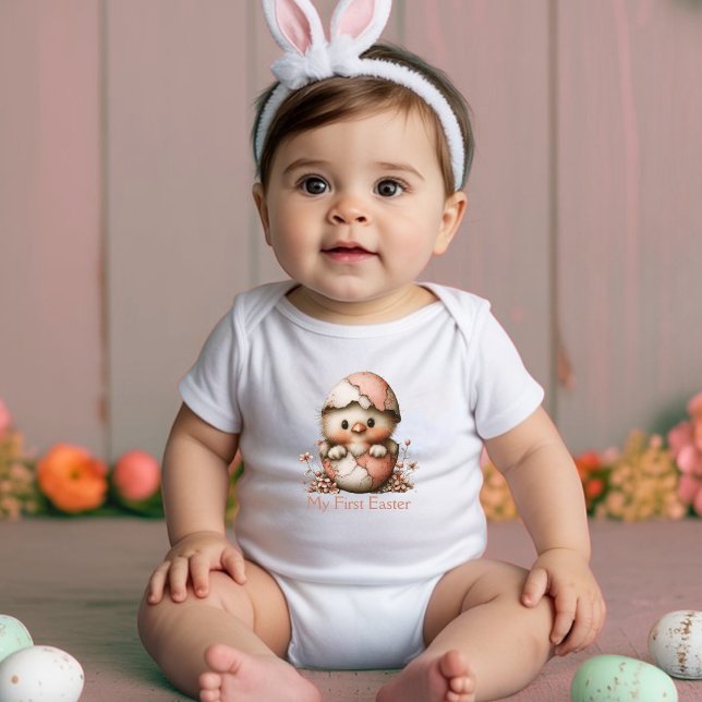 My First Easter Baby Chick T Shirt (Skapare uppladdad)