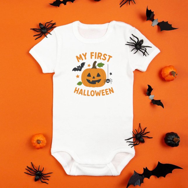 My First Halloween Cute Baby Bodysuit | Newborns  T Shirt (Skapare uppladdad)