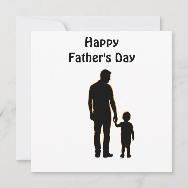 My First Hero – Father’s Day Card (Framsida)