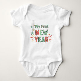 My First New Year 2026 Baby  Cute New Year outfit T Shirt