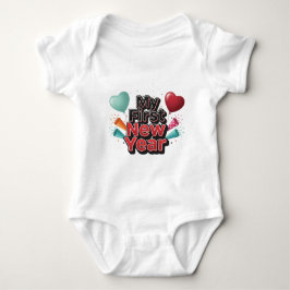 My First New Year 2026 Baby  Cute New Year outfit T Shirt