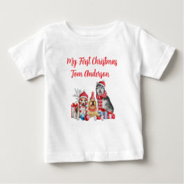 MY FIRST XMAS T SHIRT