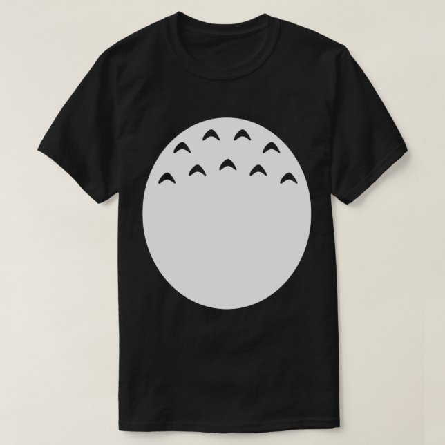 My Fluffy Forest Spirit Belly   T Shirt (Design framsida)