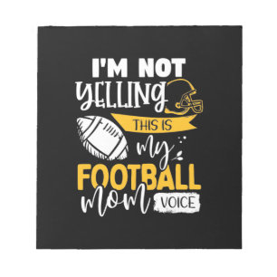 My Football Mamma Voice Anteckningsblock