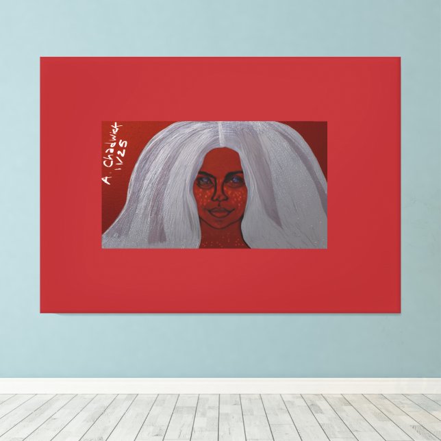 My Freckles Are My Positivity Symbol Canvastryck (Insitu (trägolv))