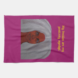 My Freckles Are My Positivity Symbol Kitchen Towel Kökshandduk