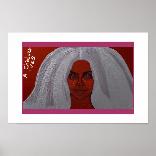 My Freckles Are My Positivity Symbol Poster (Framsidan)