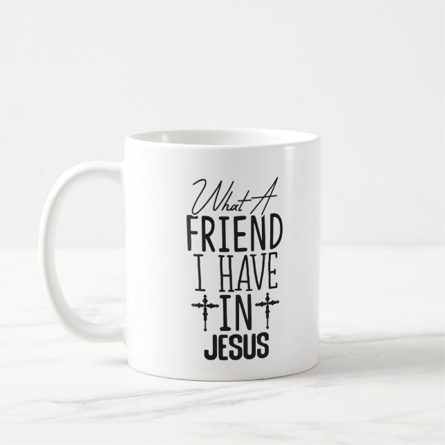My Friend is Jesus Kaffemugg (Vänster)