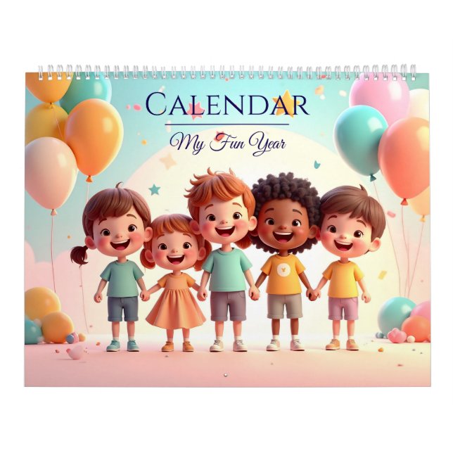 My Fun Year” children’s calendar Kalender (Omslag)