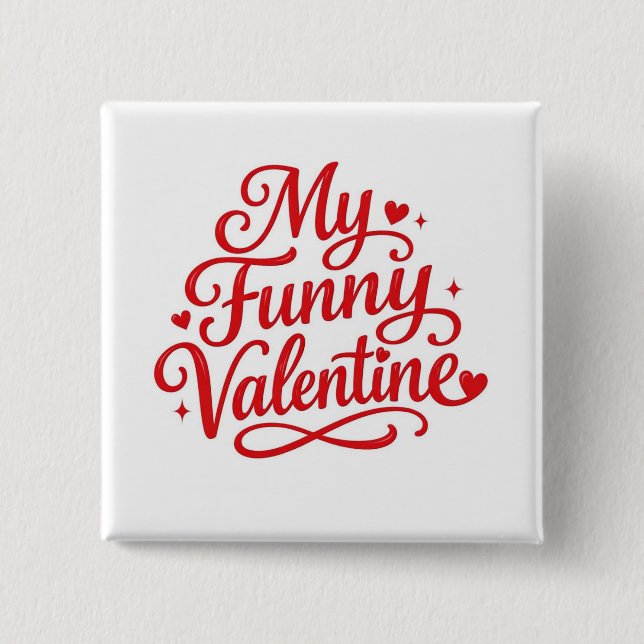 My Funny Valentine Knapp (Framsida)