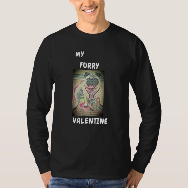 My Furry Valentine T Shirt (Framsida)