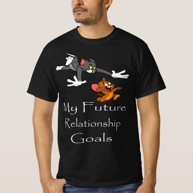 My Future Relationship Goals T Shirt (Framsida)