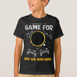 My Game Solar Eclipse 2024 Gamer Manar Boys K T Shirt