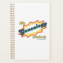 My Genealogy Notebook (planner version)