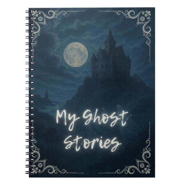 My Ghost Stories Notebook Anteckningsbok (Framsidan)