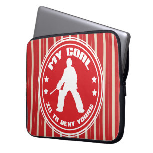My Goal Fält Hockey Goalie Laptop sleeve