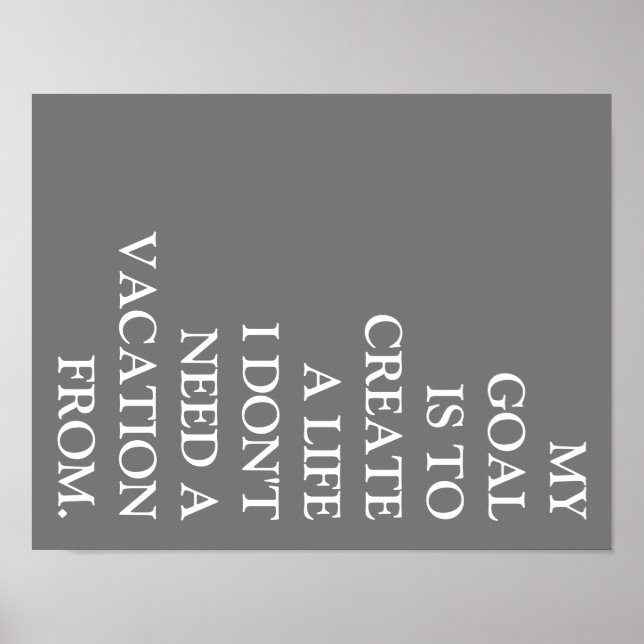 MY GOAL POSTER BY GINA (Framsidan)