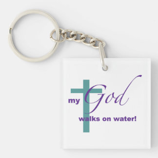 My God walks on Water!