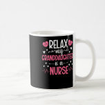 My Granddaughter Is A Nurse Grandma Of A Nurse Gra Kaffemugg<br><div class="desc">My Granddaughter Is A Nurse Grandma Of A Nurse Grandmother</div>