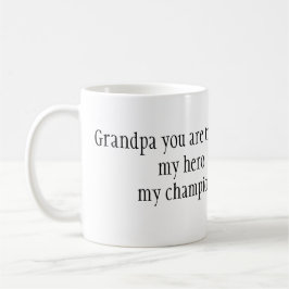 My grandpa is my hero kaffemugg