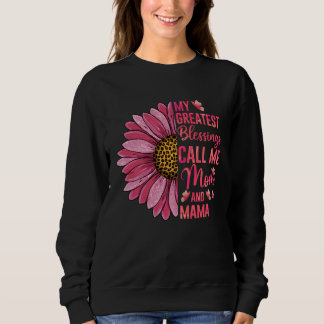 My Greatest Blessings Call Me Mom And Mama Cute Mo T Shirt