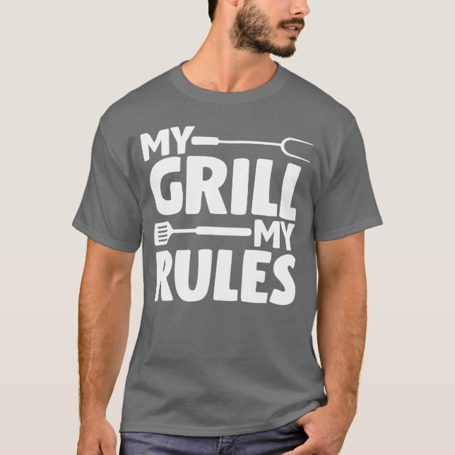 My Grill My Regler T Shirt (Framsida)