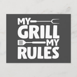 My Grill My Regler Vykort