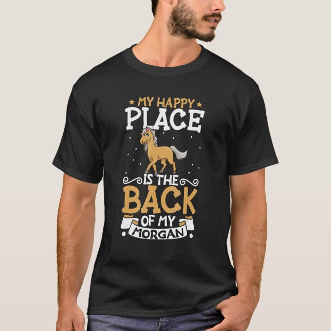 My happy place  Morgan T Shirt (Framsida)