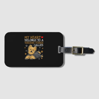 My Heart Belong To A Yorkshire Terrier Called Bagagebricka