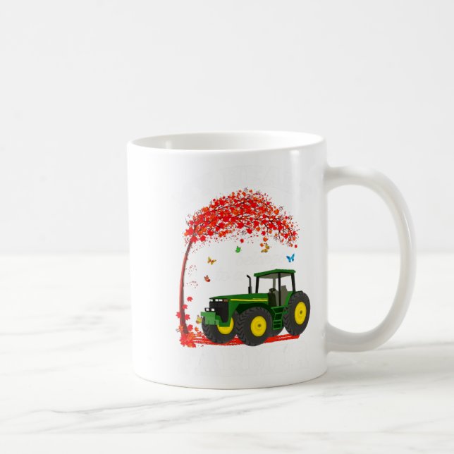 My Heart Belongs To A Farmer Valentine For Farmer  Kaffemugg (Höger)