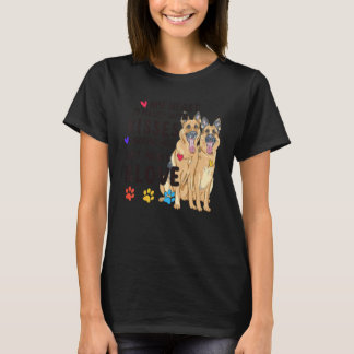 My Heart Is Filled With Love German Shepherd Dog O T Shirt
