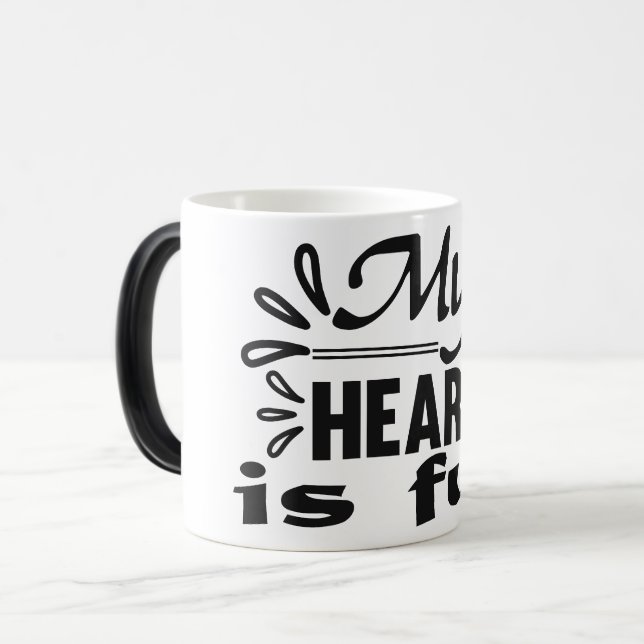 my heart is full magisk mugg (Framsida vänster)