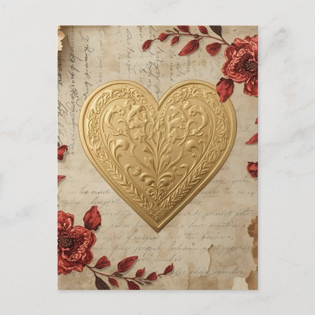 My Heart  Vykort (Framsida)