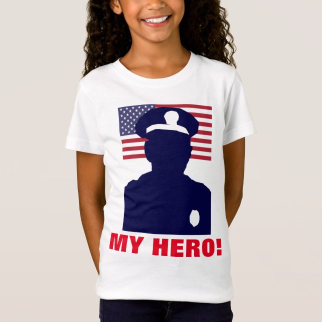 MY HERO COP T SHIRT (Framsida)