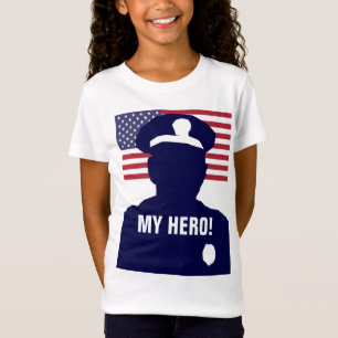 MY HERO COP T SHIRT