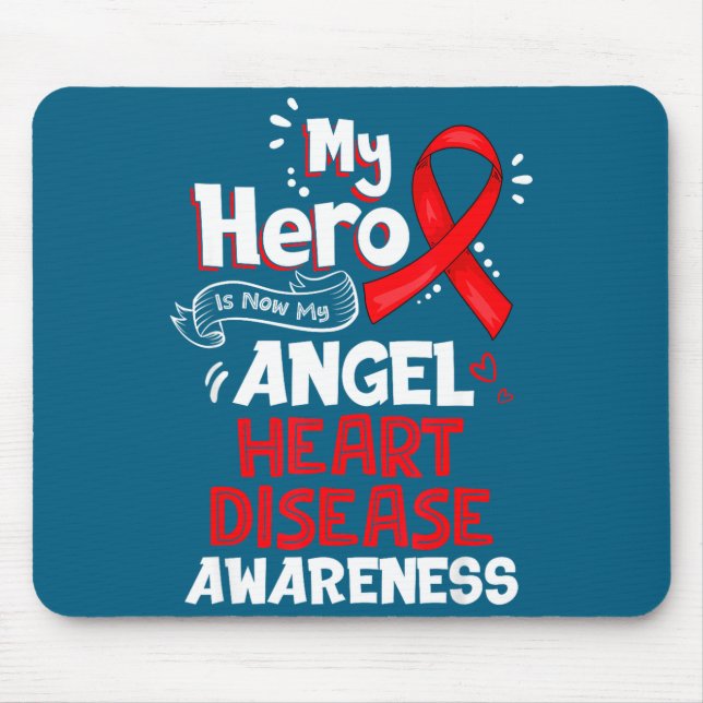 My Hero Is Now My Angel Heart Disease Awareness  Musmatta (Framsidan)