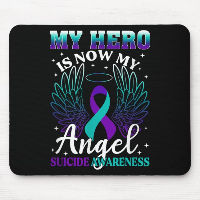 My Hero Is Now My Angel Suicide Purple Turquoise S Musmatta (Framsidan)