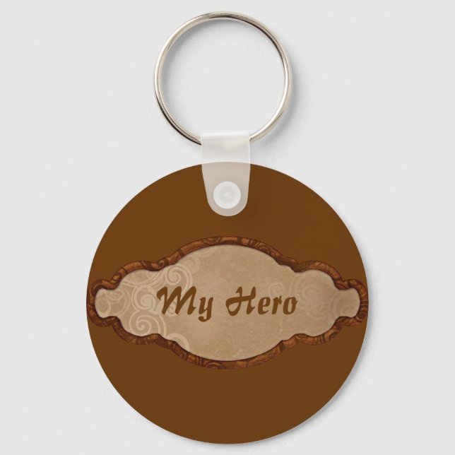 My Hero Keychain Nyckelring (Framsida)