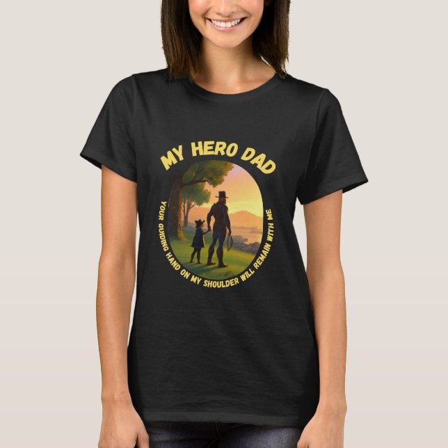 My Hero PAPPA T Shirt (Framsida)