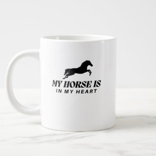 MY HORSE Horse Lover Shirt Jumbo Mugg
