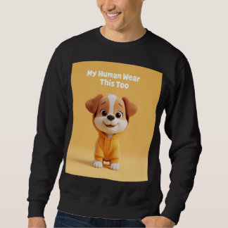 My Human Wears This Too Lång Ärmad Tröja