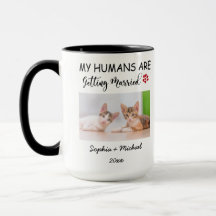 My Humans Are Getting Married – 2 Custom Cat Photo