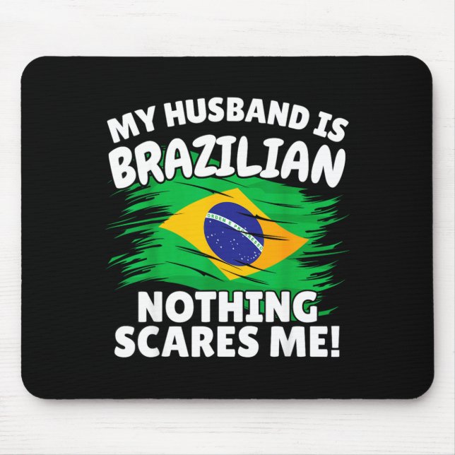 My Husband Is Brazilian Funny Brazil Flag Gift For Musmatta (Framsidan)