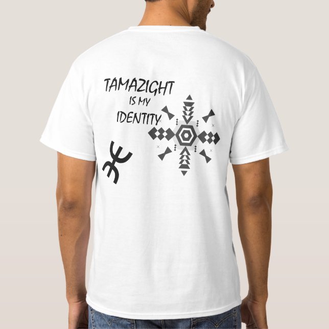 my identity t shirt (Baksida)