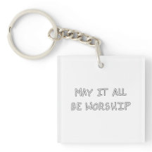 My it all be worship outline