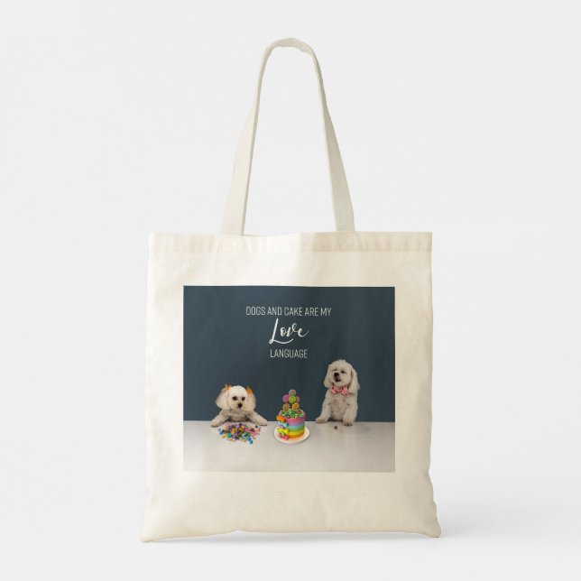 My Kärlek Language Tote Bag Tygkasse (Baksida)