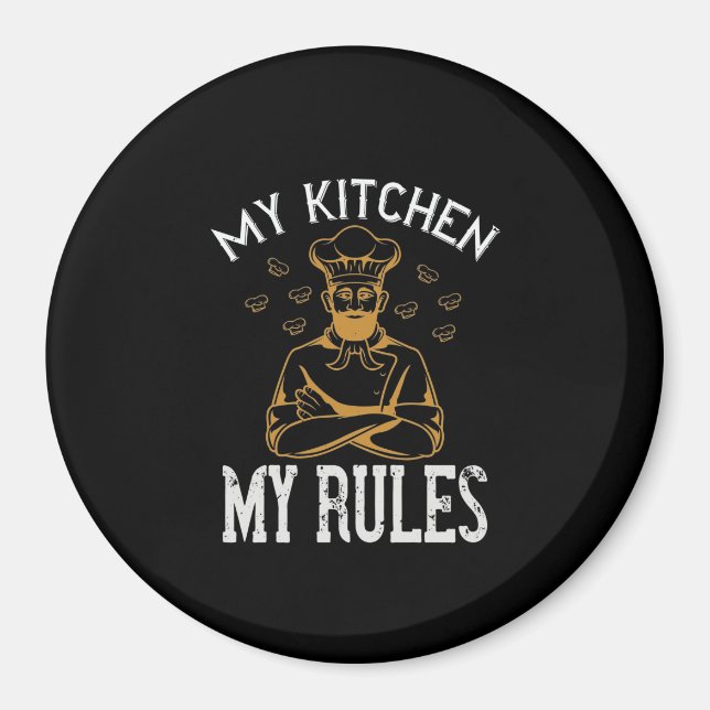 My Kitchen My Regler Magnet (Framsidan)