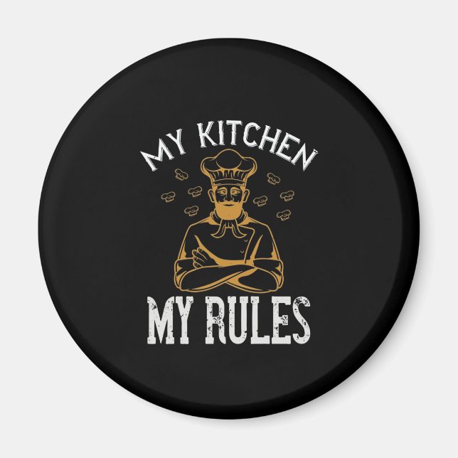 My Kitchen My Regler Magnet (Framsidan)