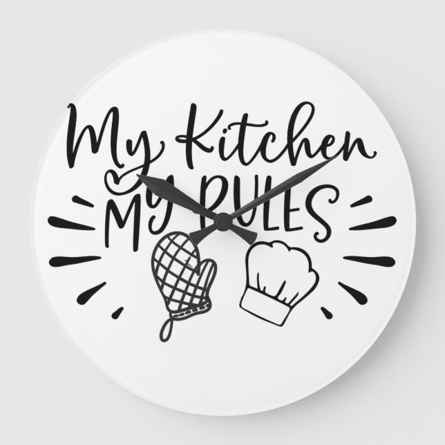 My Kitchen My Regler Stor Klocka (Framsida)