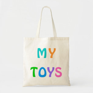 MY LEKSAKER Tote Bag för Småbarn Tygkasse